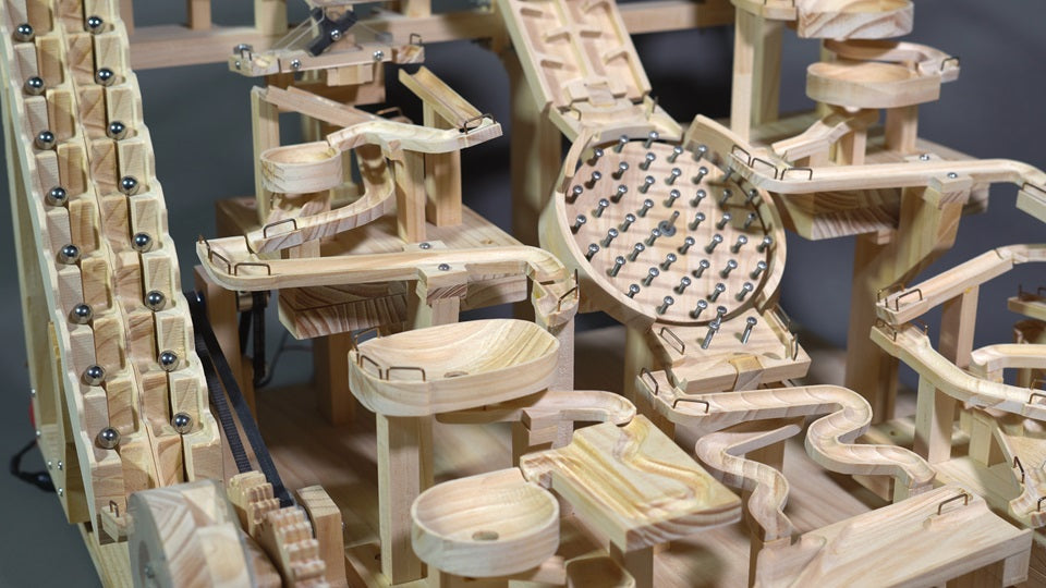Marble Machine S4 - Stair Mechanism