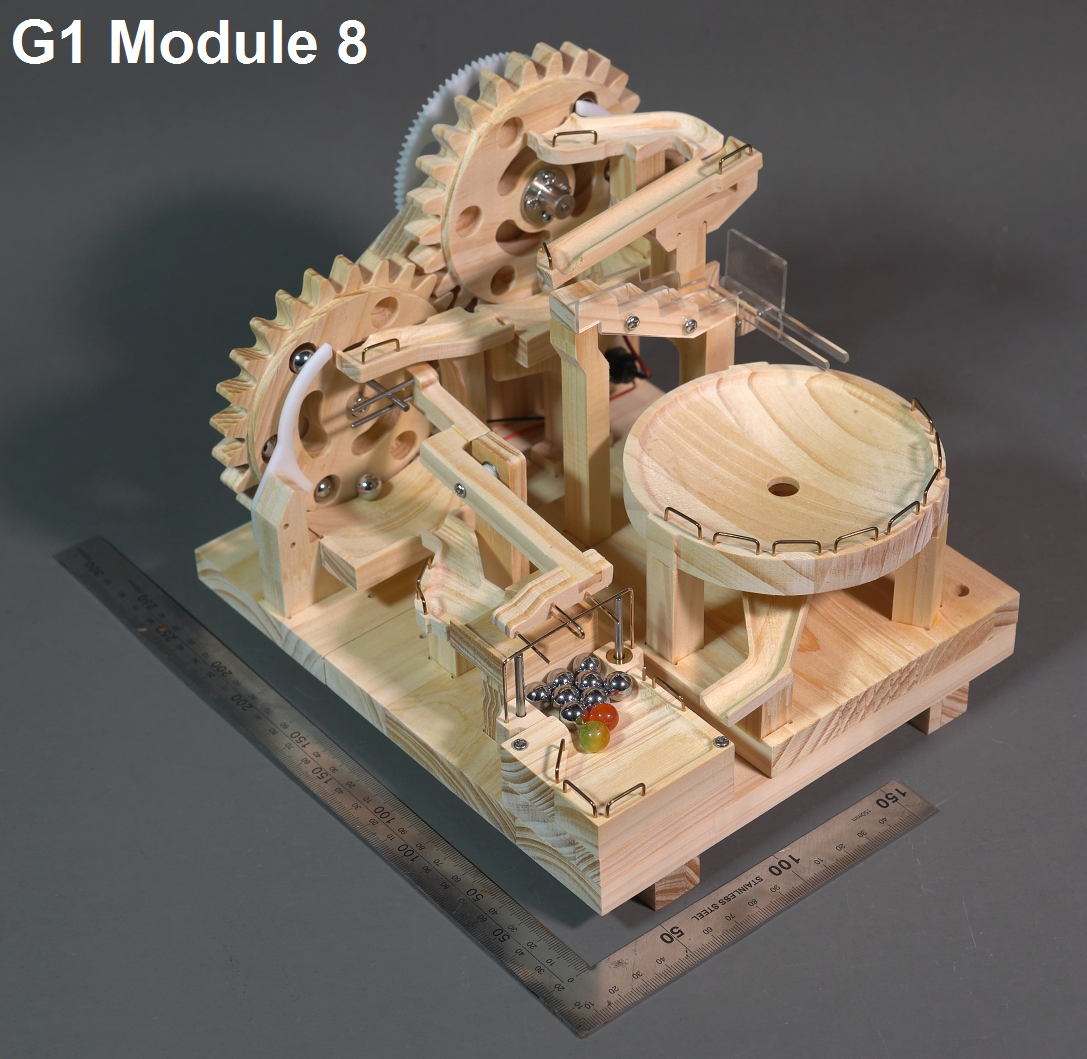 Marble Machine G1 - Double Gears Lift