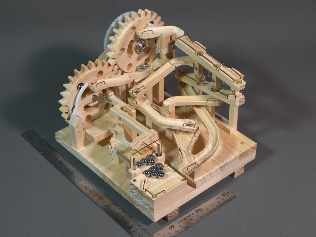 Marble Machine G1 - Double Gears Lift