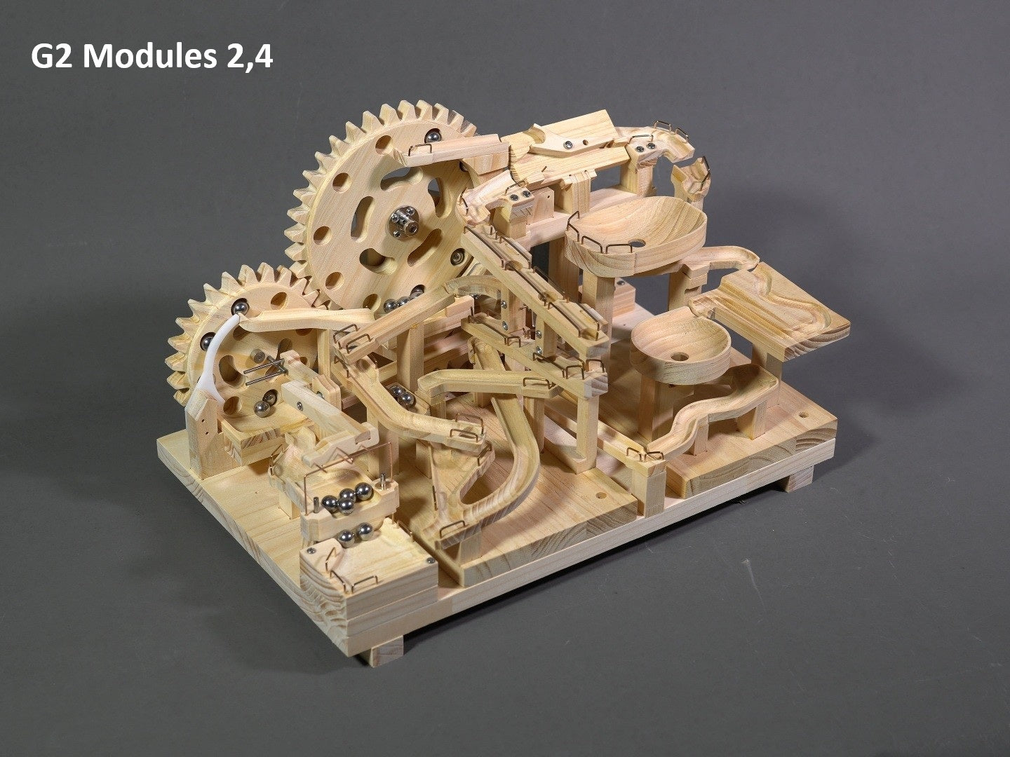 Marble Machine G2 – Double Gears Lift