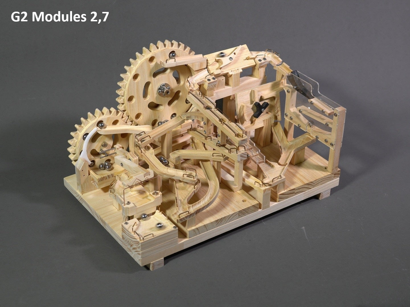 Marble Machine G2 – Double Gears Lift
