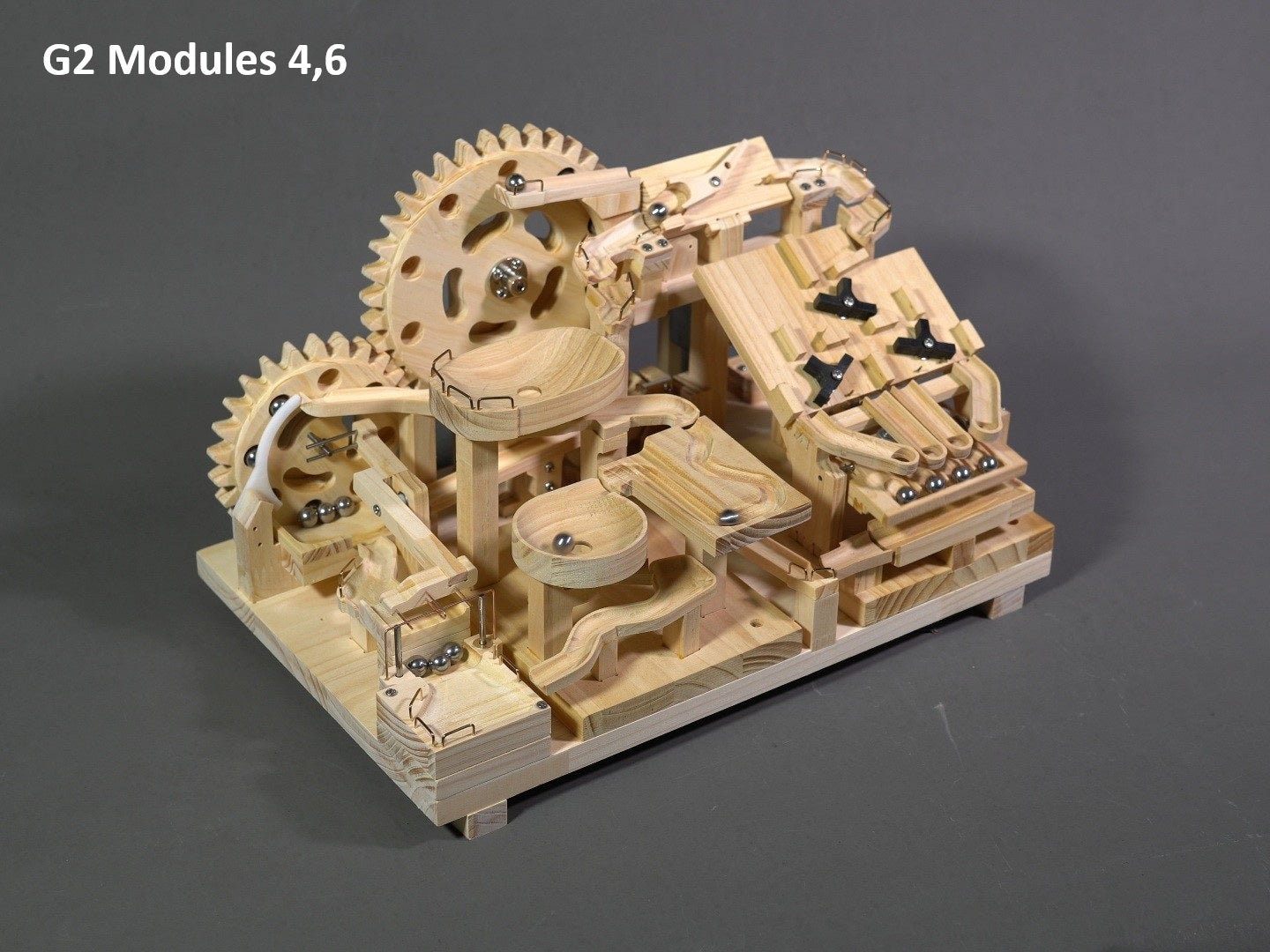 Marble Machine G2 – Double Gears Lift