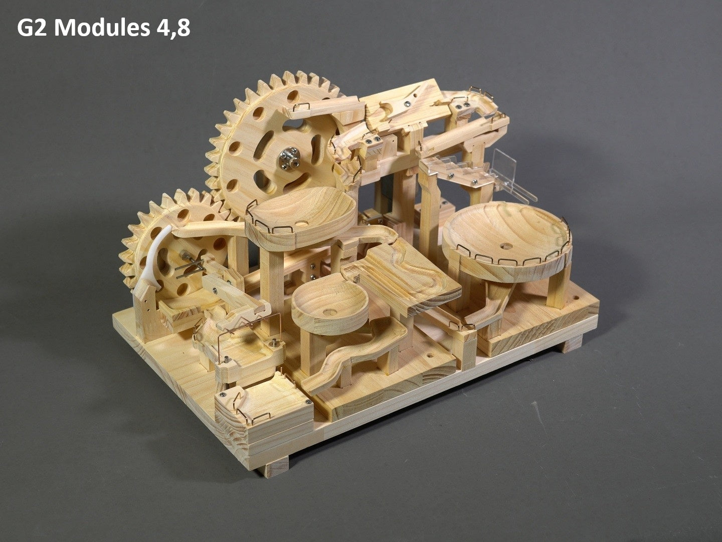Marble Machine G2 – Double Gears Lift