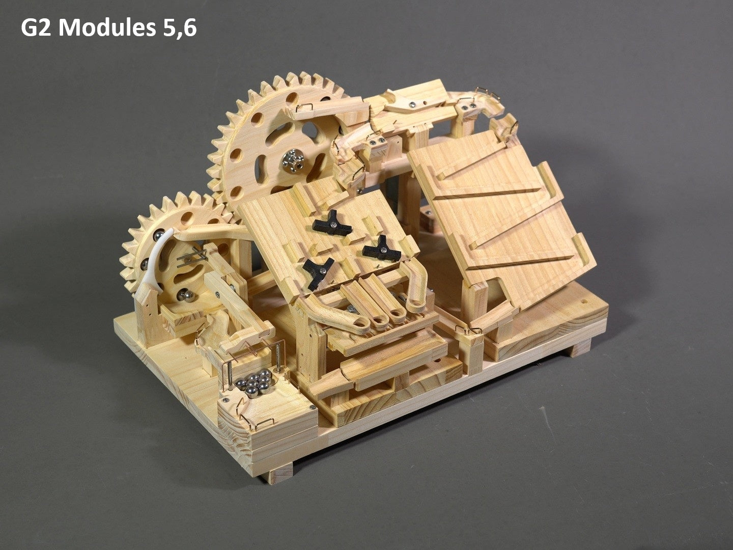 Marble Machine G2 – Double Gears Lift
