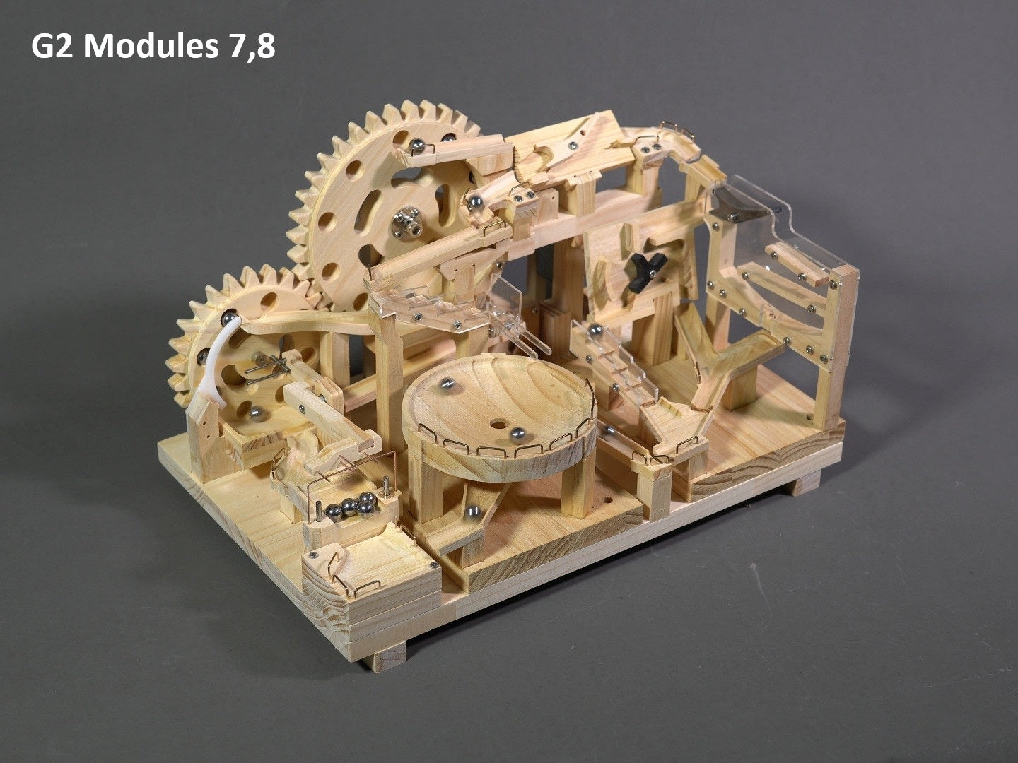 Marble Machine G2 – Double Gears Lift