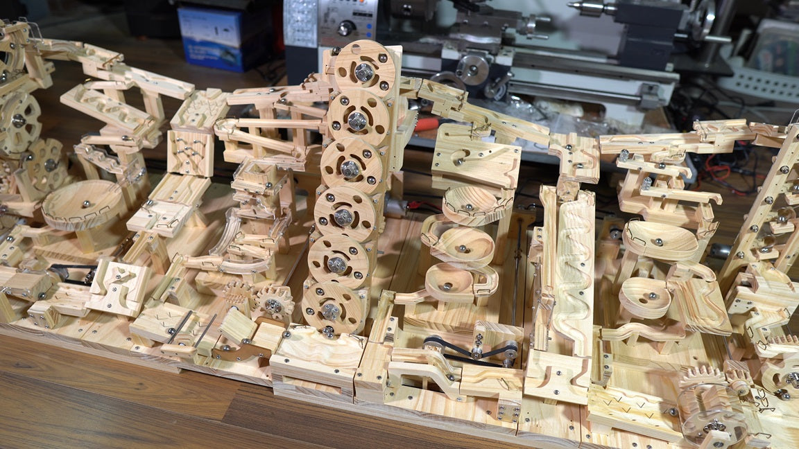 Marble Machine GBC Triple Lifts