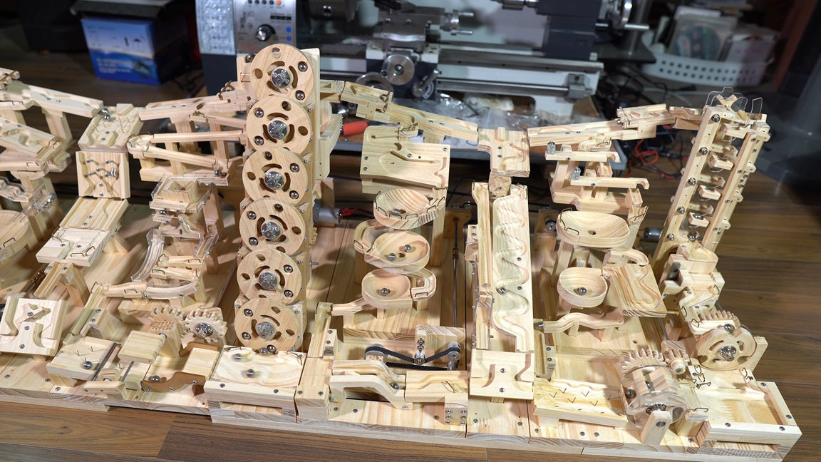 Marble Machine GBC Triple Lifts