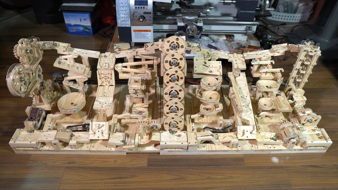 Marble Machine GBC Triple Lifts