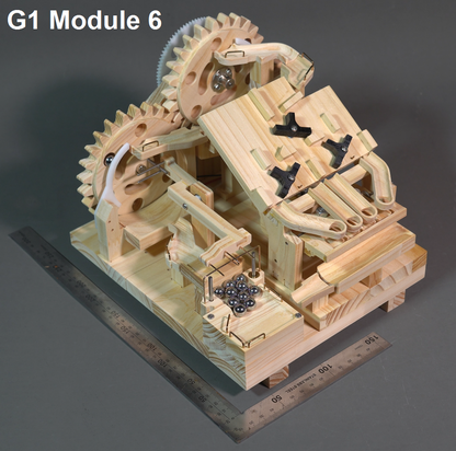 Marble Machine G1 - Double Gears Lift