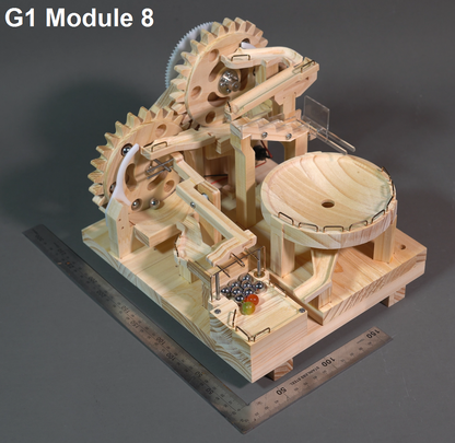 Marble Machine G1 - Double Gears Lift