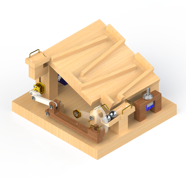 Wood Marble Machine