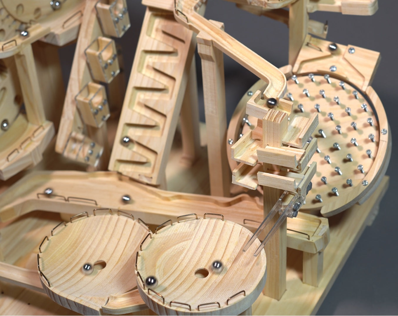Marble Machine Three Stage Lifting