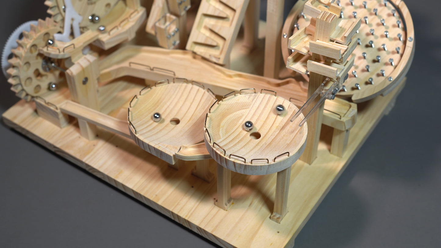 Marble Machine Three Stage Lifting